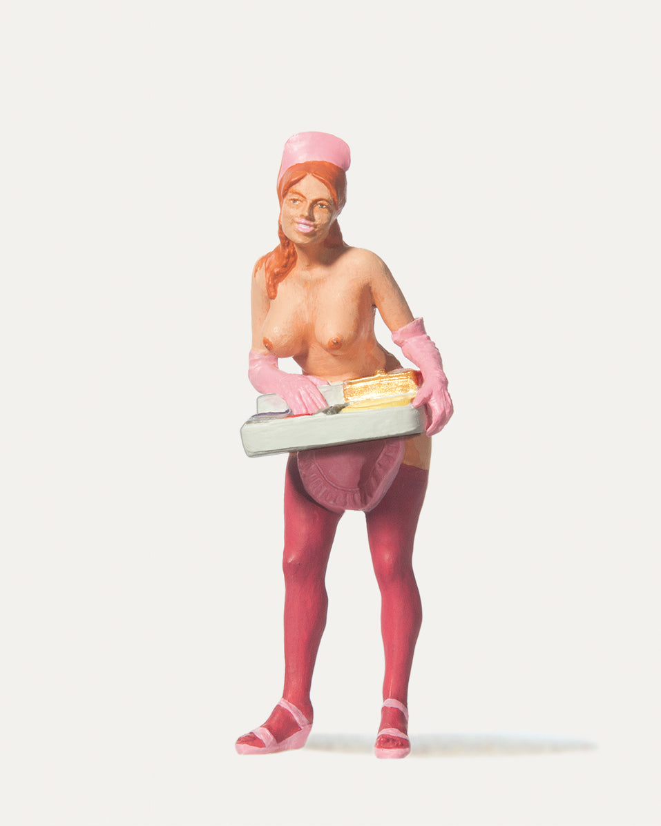 Merten Topless Waitress Figure MRT0240201