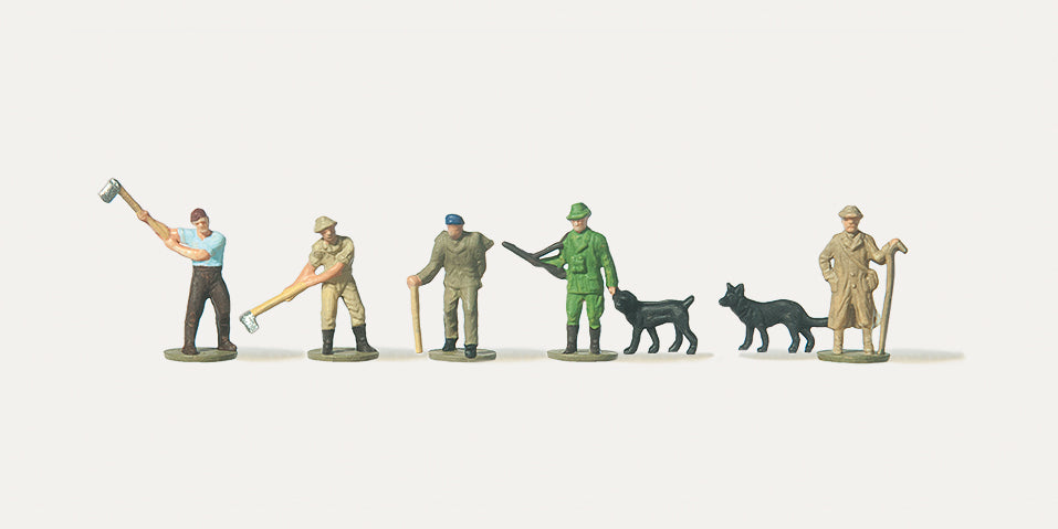 Merten Foresters & Shepherds (5) Figure Set MRT0270891