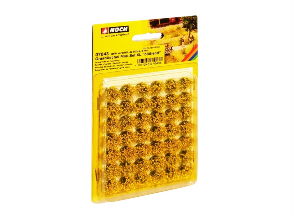 Noch Grass Tufts XL 9mm Blooming Yellow (42) N07043