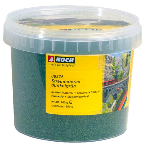 Noch Dark Green Scatter Material (200g) N08376