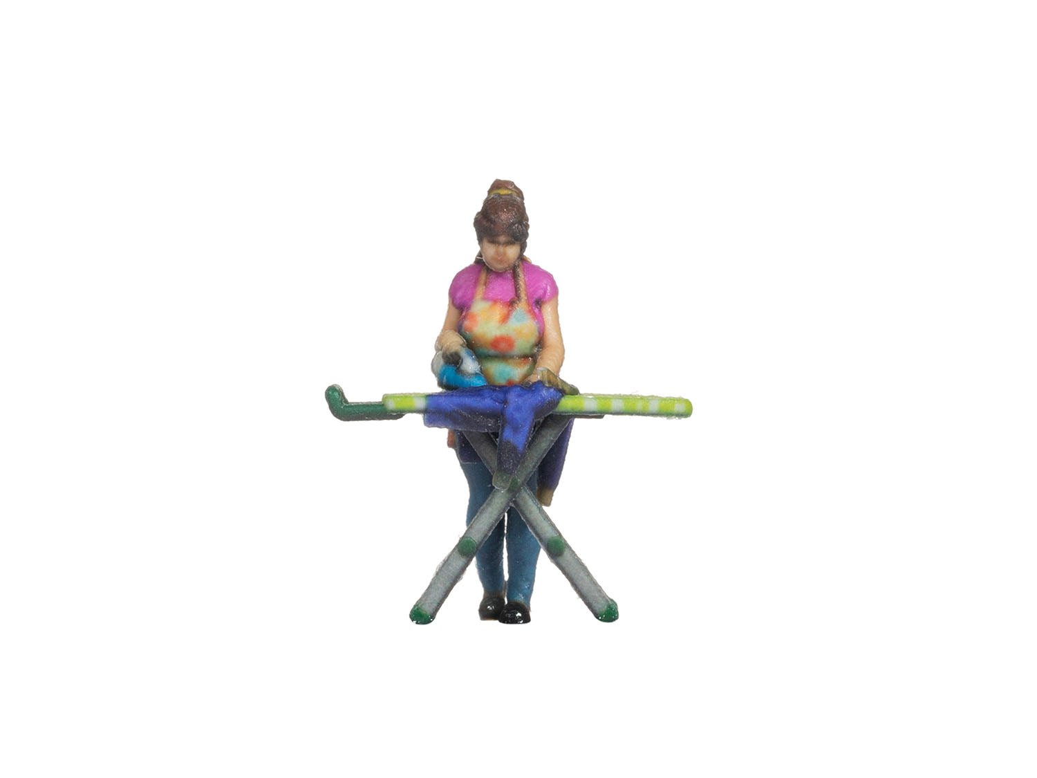 Woman Ironing 3D Master Figure