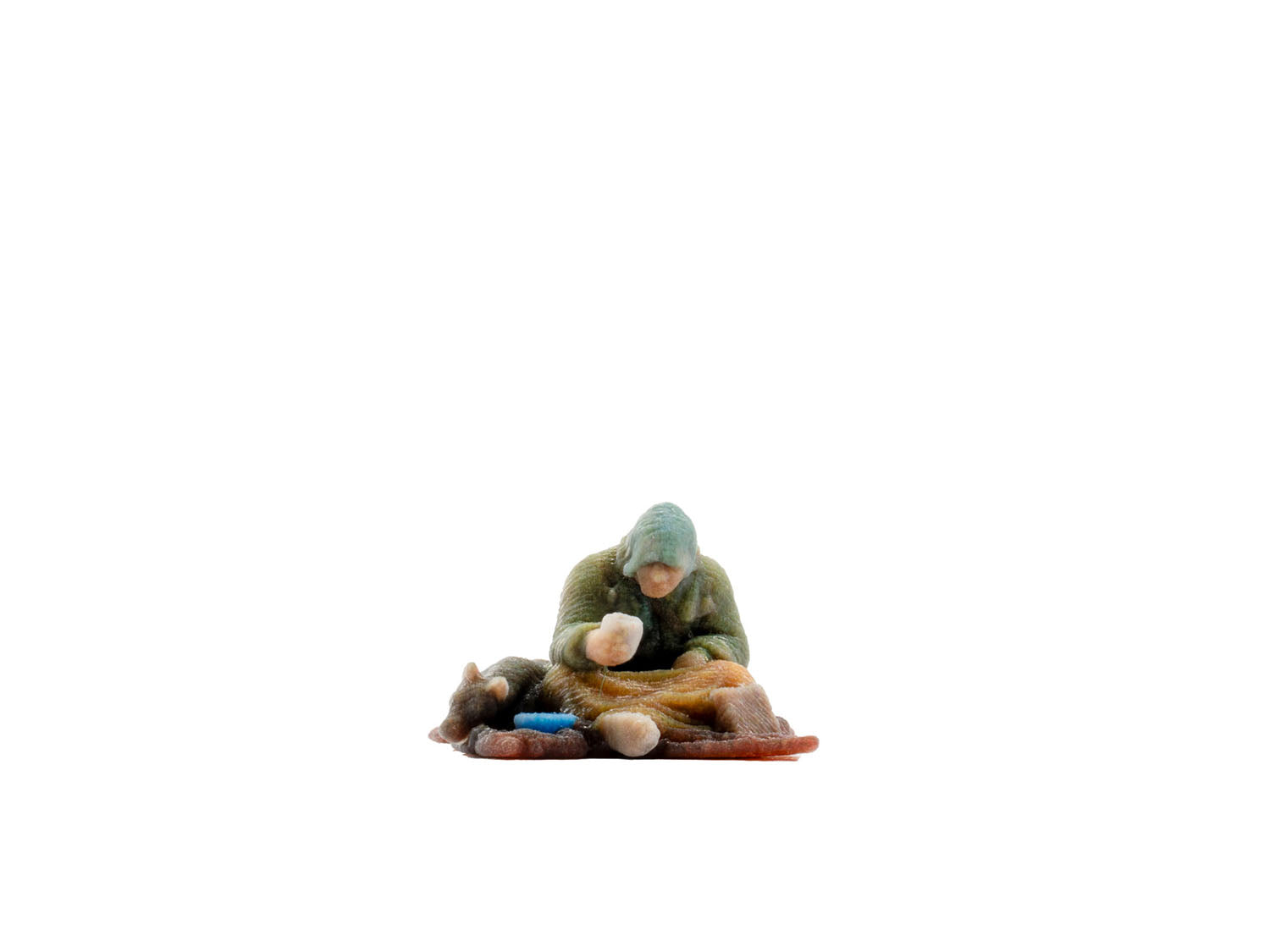 Homeless Person 3D Master Figure