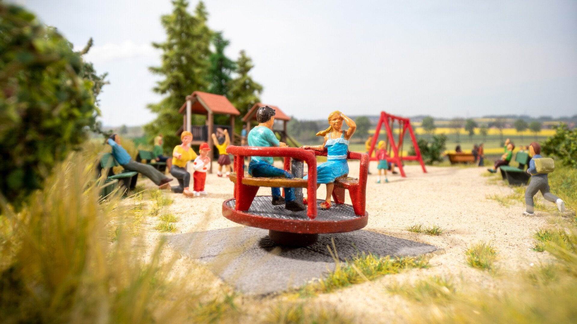 Noch micro-motion Playground Roundabout N13403