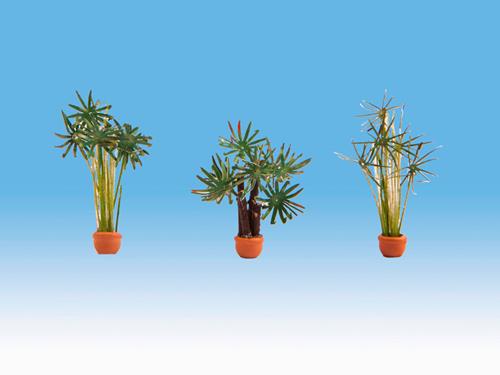 Noch Palms (3) Ornamental Plants N14024