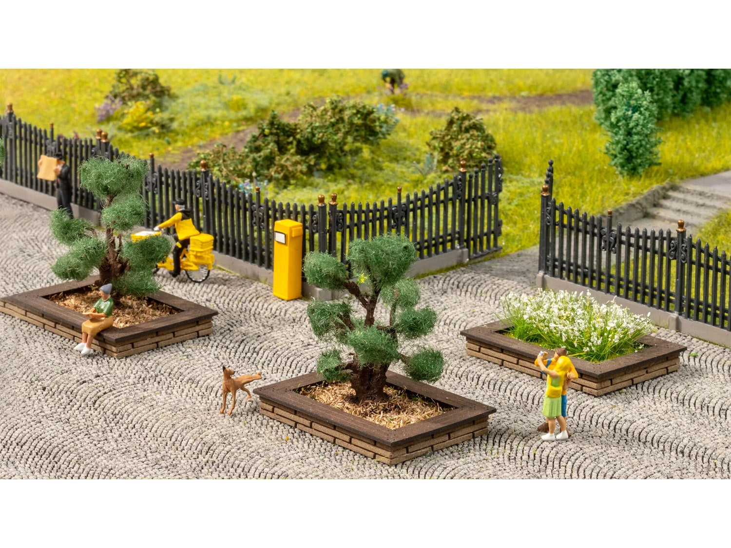 Noch Flower Islands (2) Laser Cut Minis Kit N14105