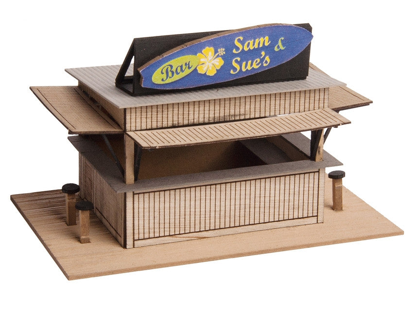 Noch Beach Bar Laser Cut Minis Kit N14260