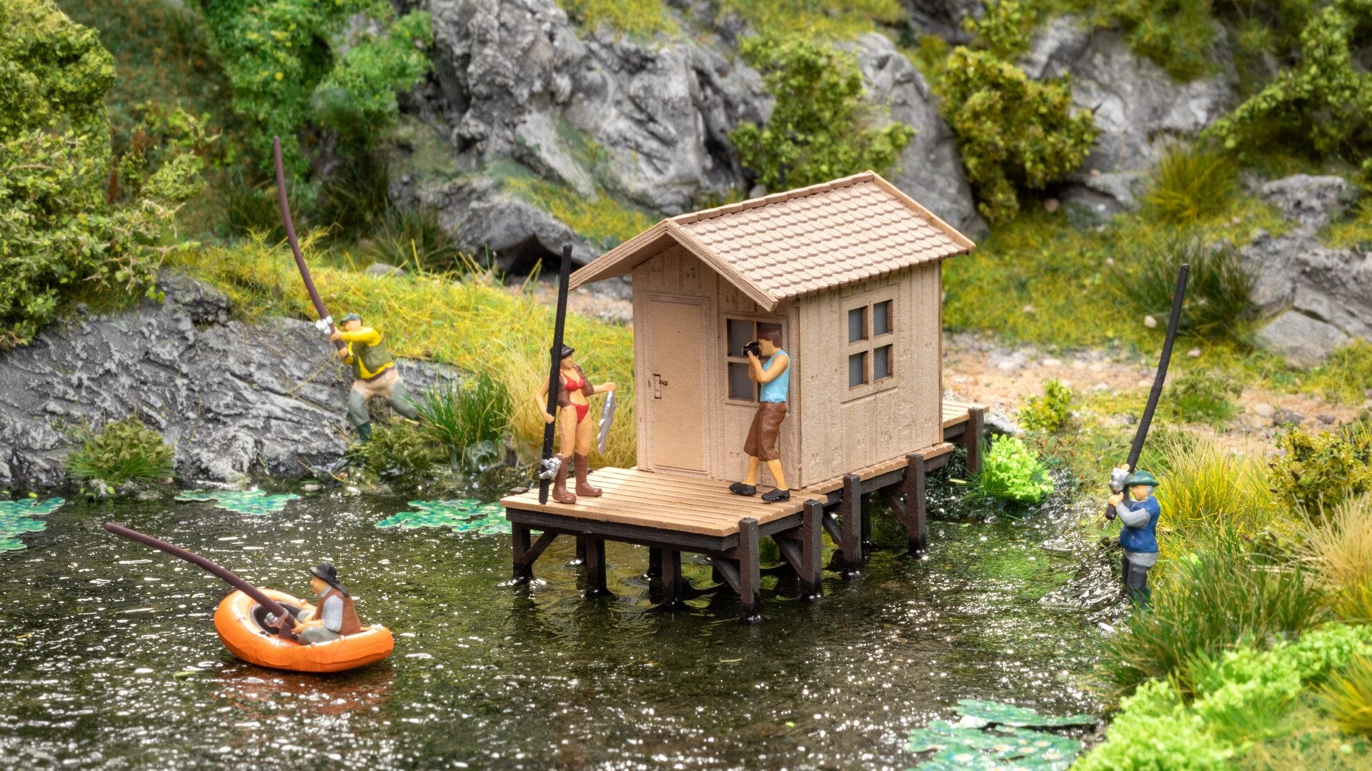 Noch Fisherman's Hut Laser Cut Minis Kit N14262