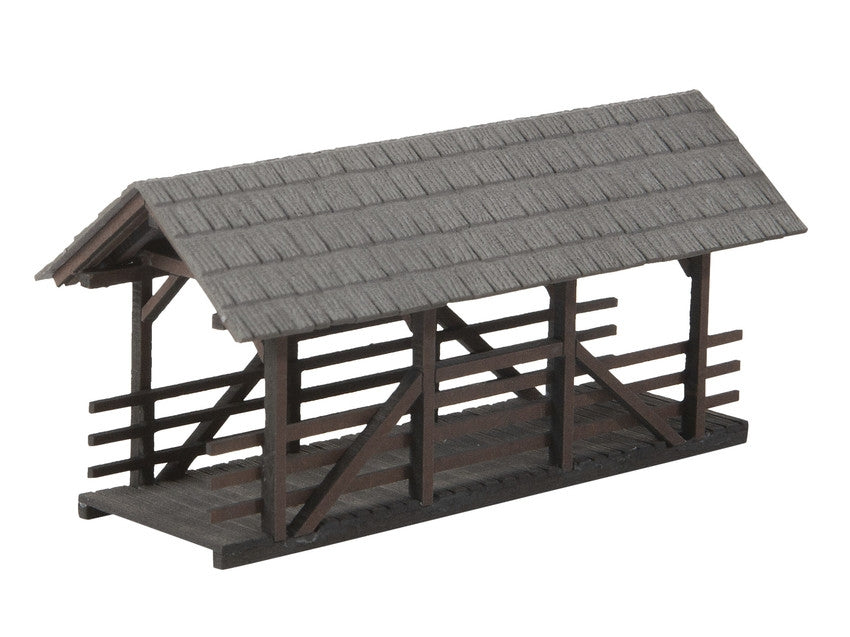Noch Covered Footbridge Laser Cut Minis Kit N14372