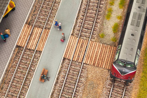 Noch Level Crossing Laser Cut Minis Kit N14622