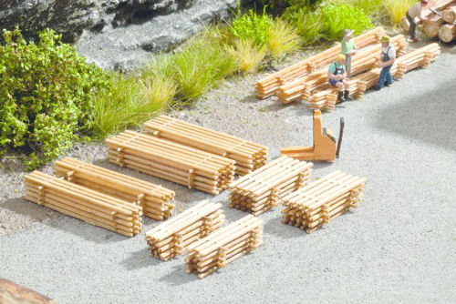 Noch Piles of Planks (8) Laser Cut Minis Kit N14628