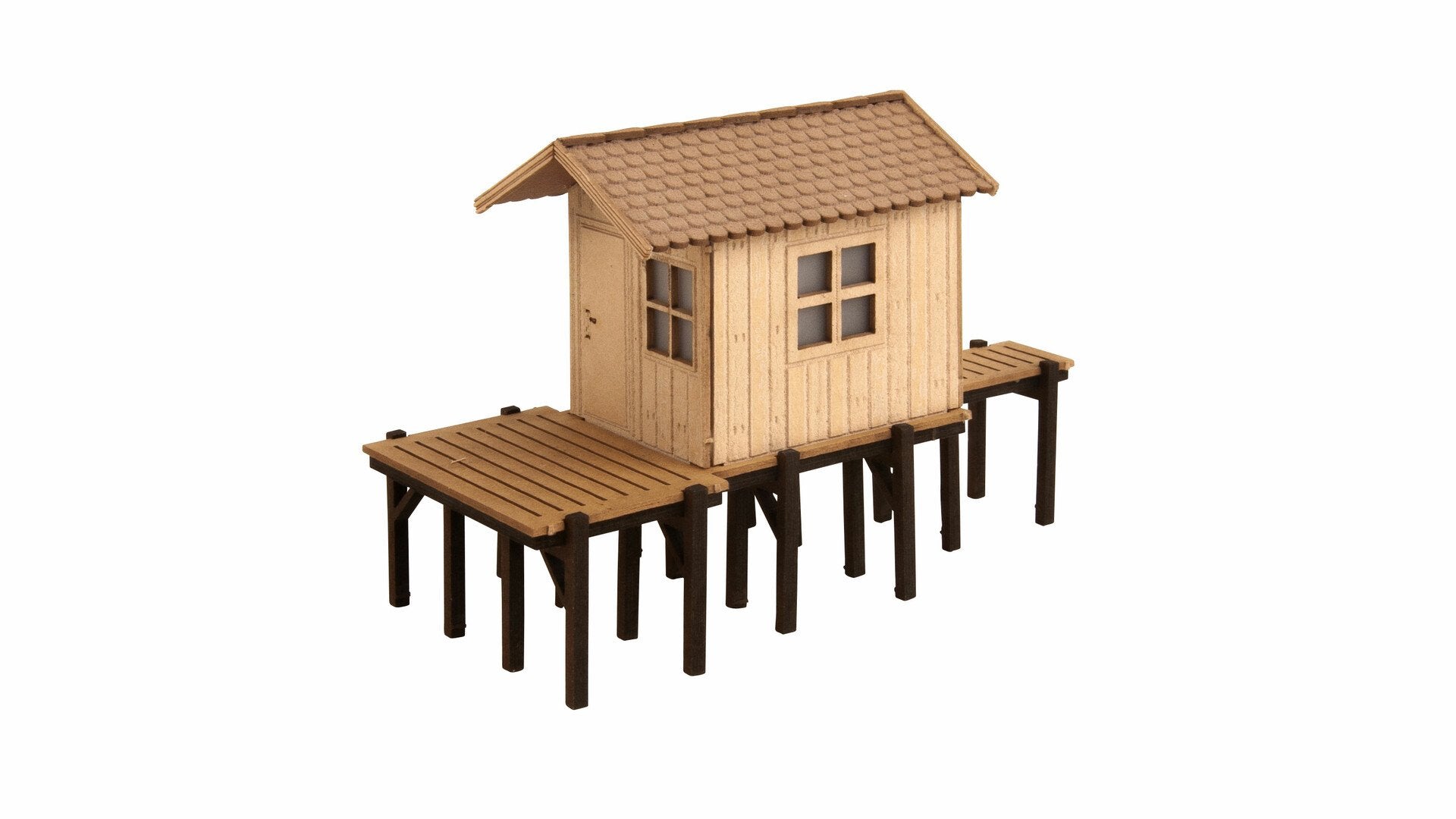 Noch Fisherman's Hut Laser Cut Minis Kit N14691