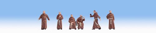 Noch Monks (6) Figure Set N15401