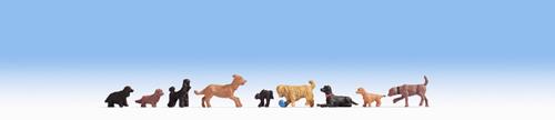 Noch Dogs (9) Figure Set N15719