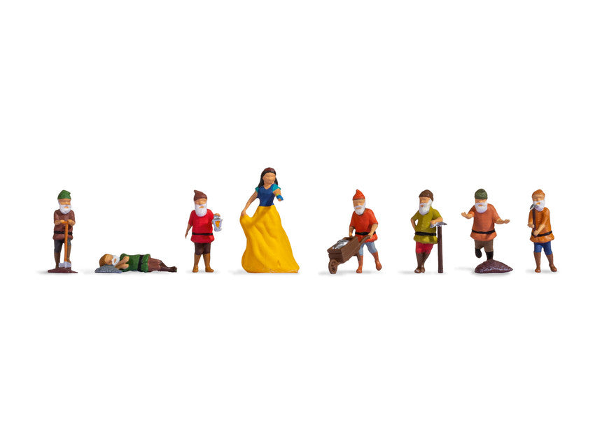 Noch Snow White & the Seven Dwarfs Fairytale Figure Set N15803