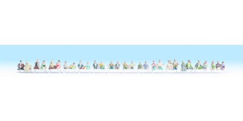 Noch Passengers without Legs (30) Mega Economy Figure Set N16050