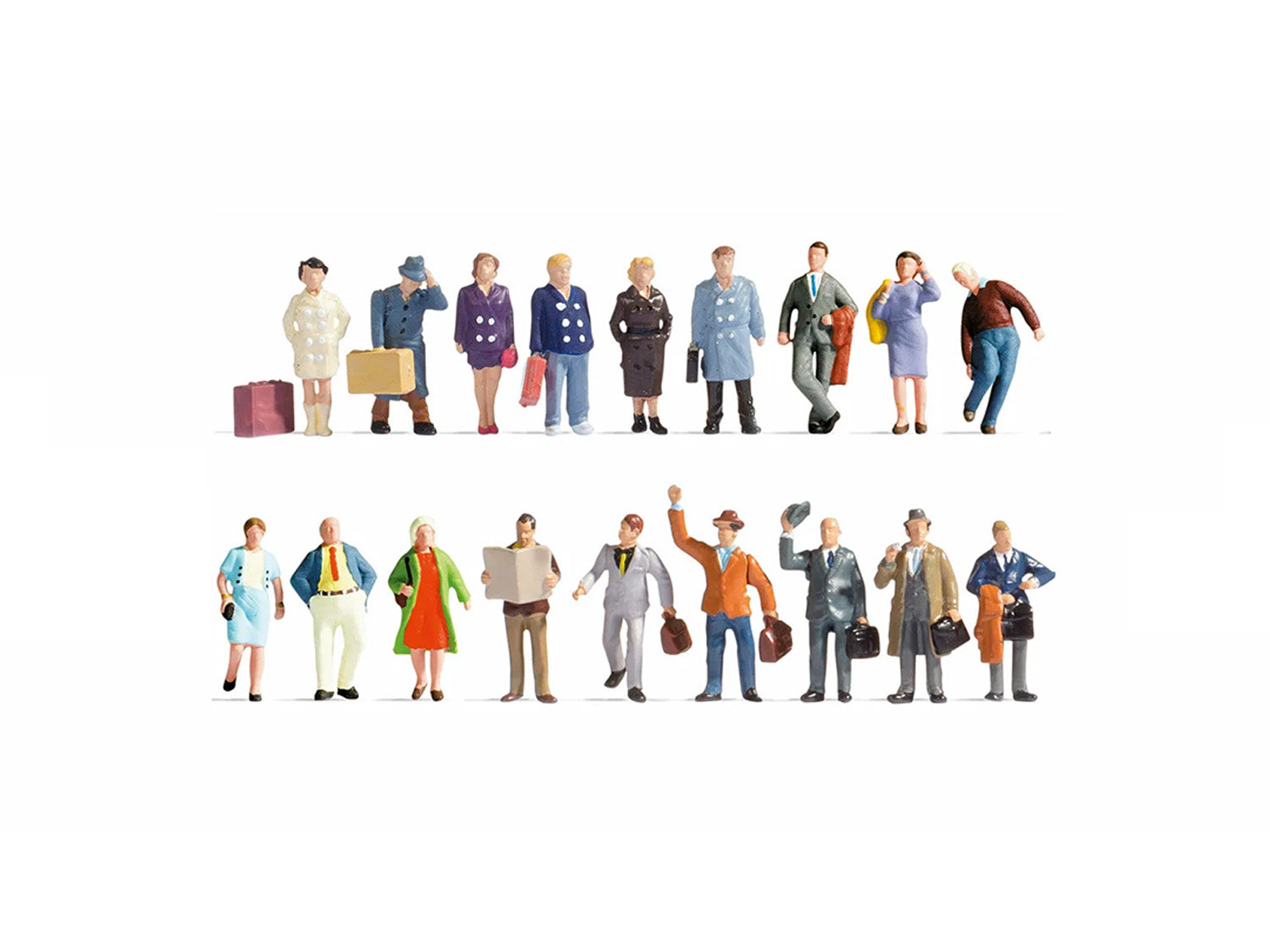 Noch Passengers XL Figure Set N16106