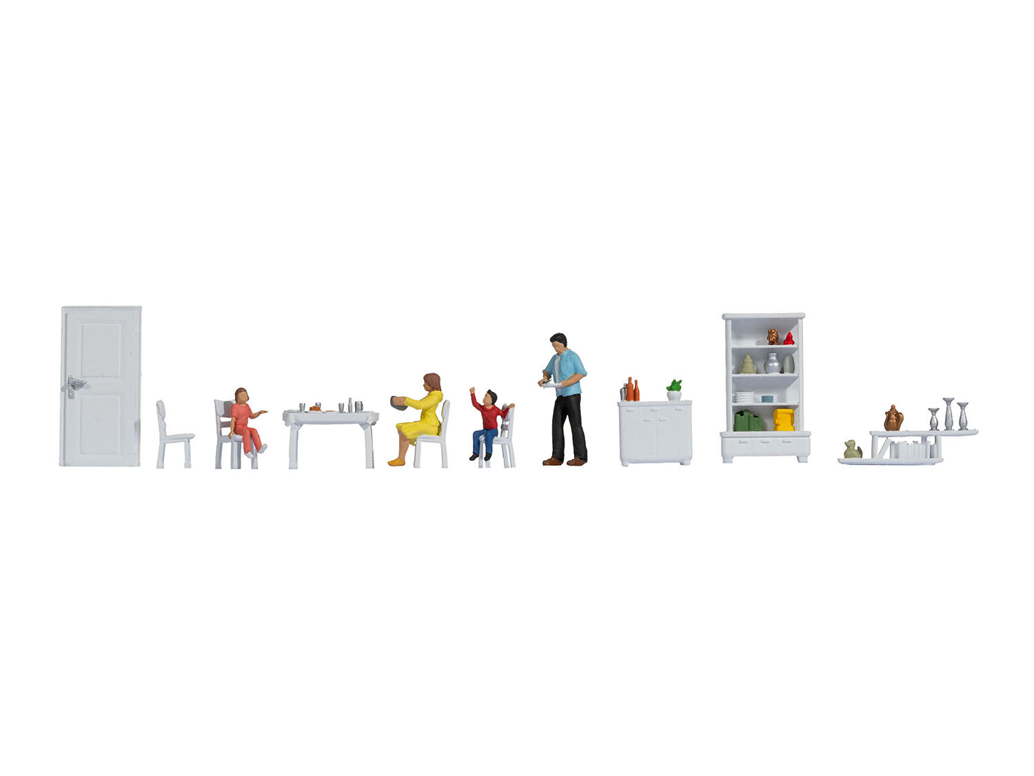 Dining Room Themed Figure Set