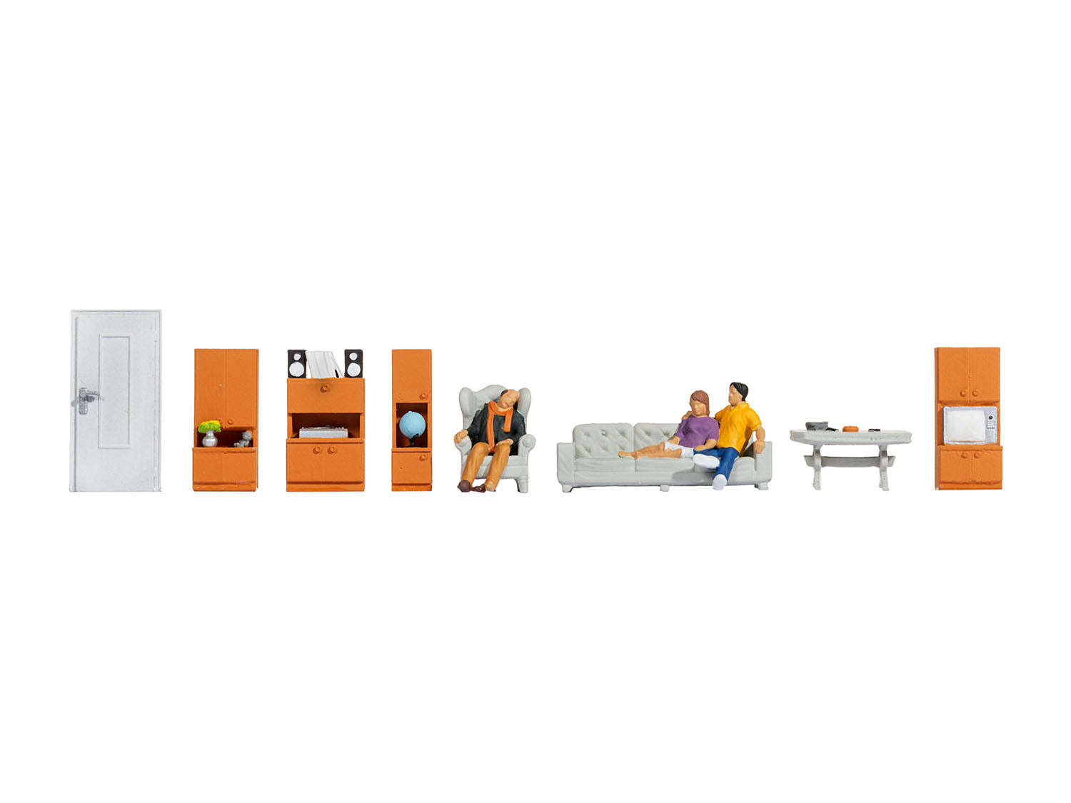 Living Room Themed Figure Set