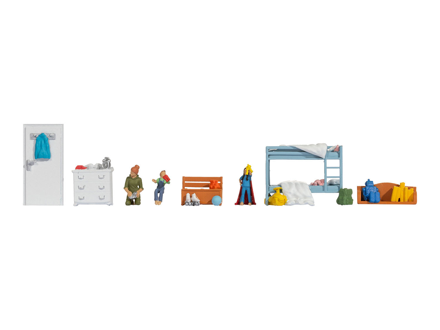 Children's Bedroom Themed Figure Set
