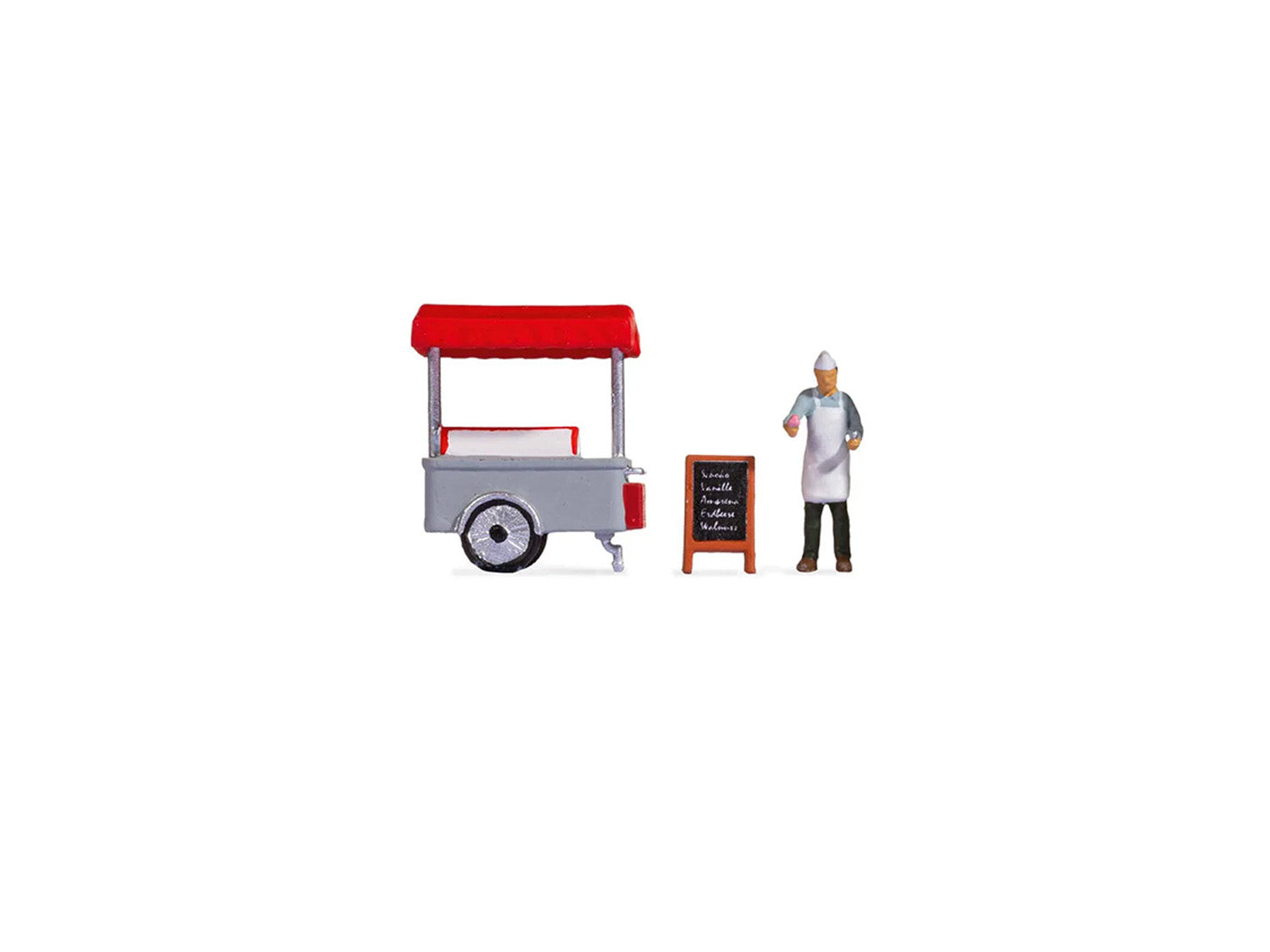 Noch Ice Cream Stall Tiny Scenes Set N16504