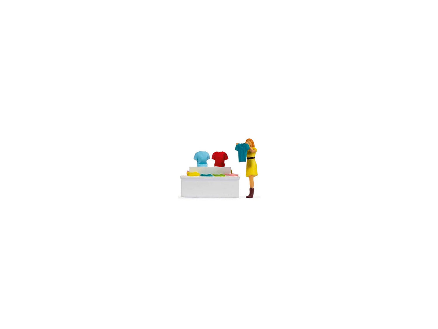 Noch Clothes Shopping (Woman) Tiny Scenes Set N16508