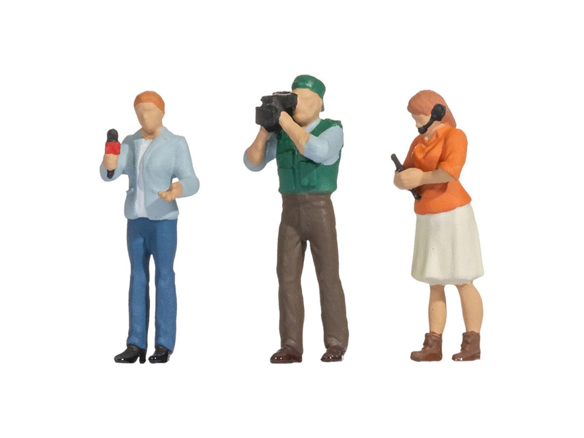 Reporting Team Funny Scenes Figure Set