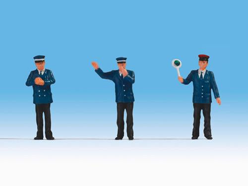 Noch Railway Officials (3) Figure Set N17800