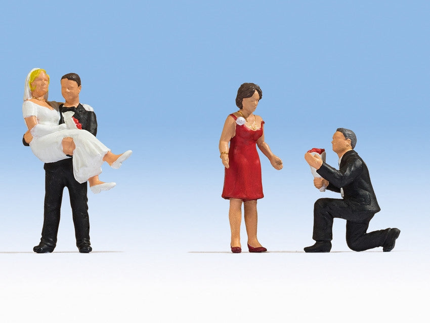 Noch Wedding (4) Figure Set N17880
