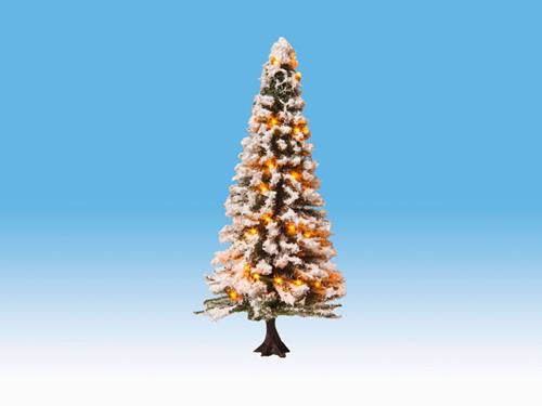Noch Christmas Illuminated Tree with 30 LEDs 12cm N22130