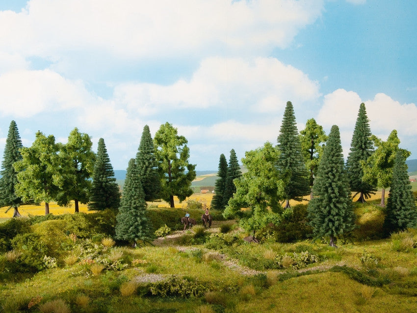 Noch Mixed Forest Standard Trees 10-14cm (8) N24620