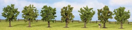 Noch Green Fruit (7) Classic Economy Trees 8cm N25090