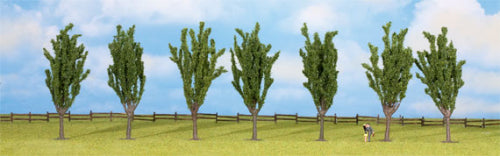 Noch Poplar (7) Classic Economy Trees 12cm N25098