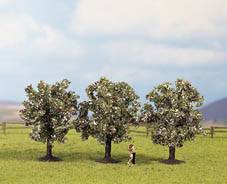 Noch Pink Fruit (3) Classic Trees 8cm N25112