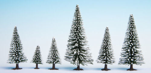 Noch Snow Fir (25) Hobby Trees 5-14cm N26828