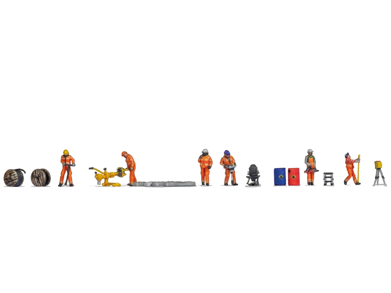 Noch Track Construction 3D Themed Figure Set N35901