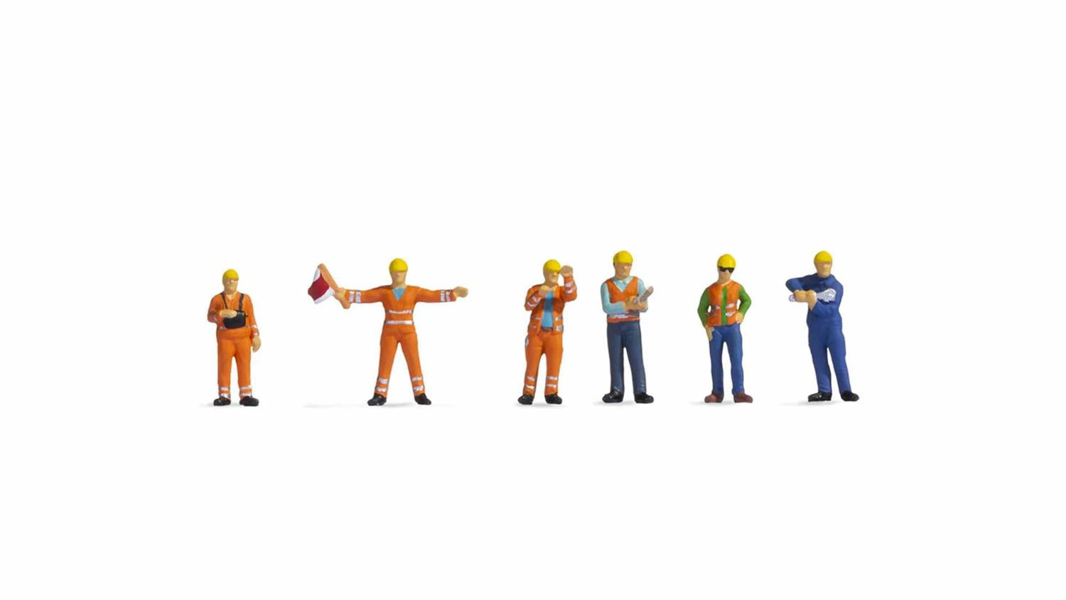 Noch Railway Shunters (6) Figure Set N36284