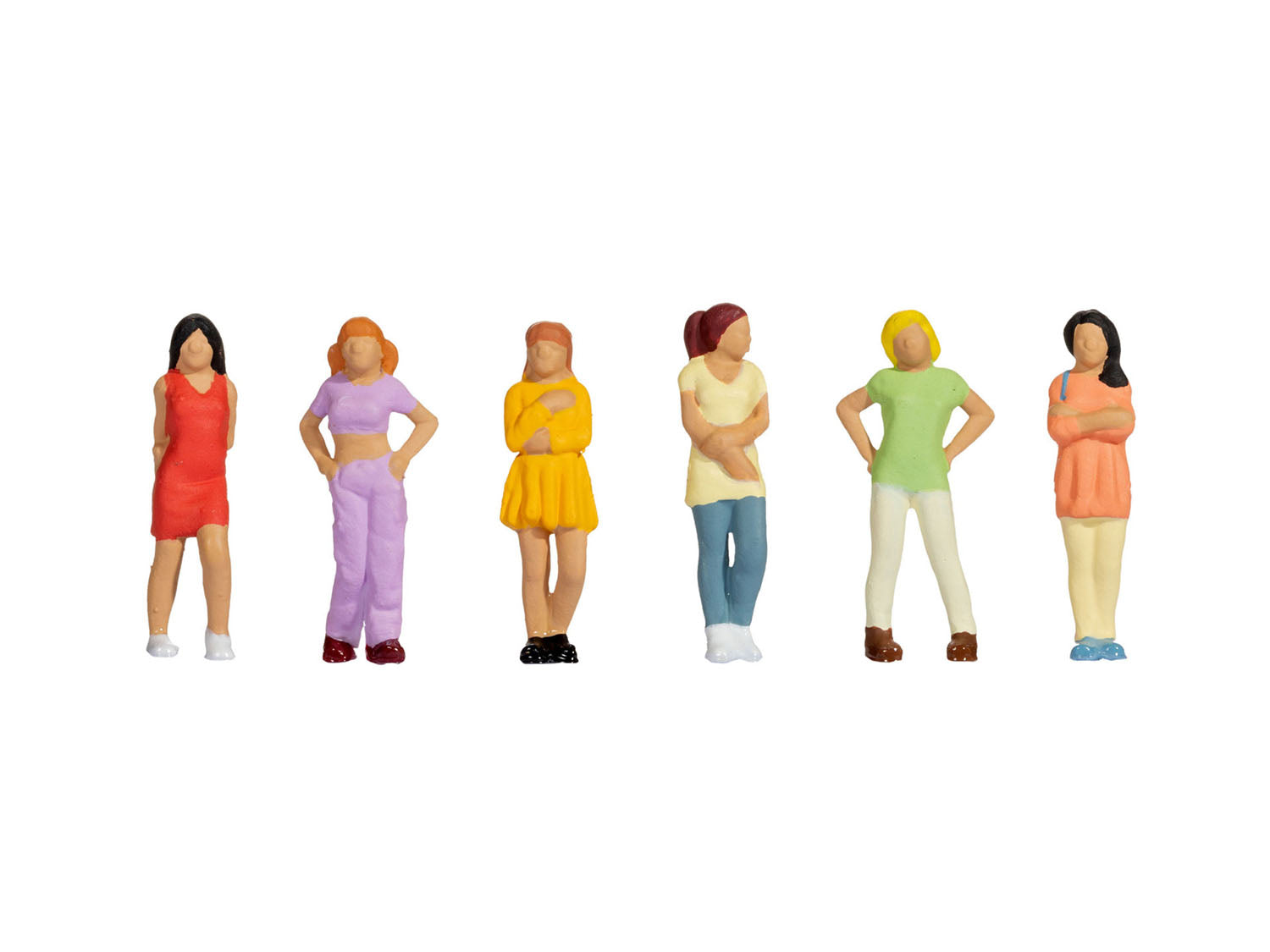 Teenage Girls (6) Figure Set