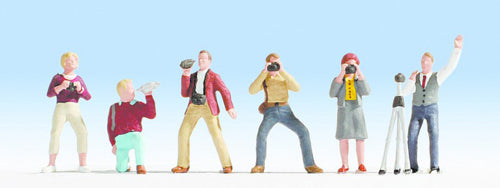 Noch Photographers (6) Figure Set N36571
