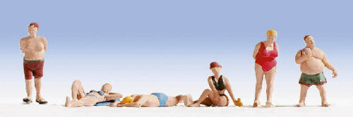 Noch Sunbathers (6) Figure Set N36841
