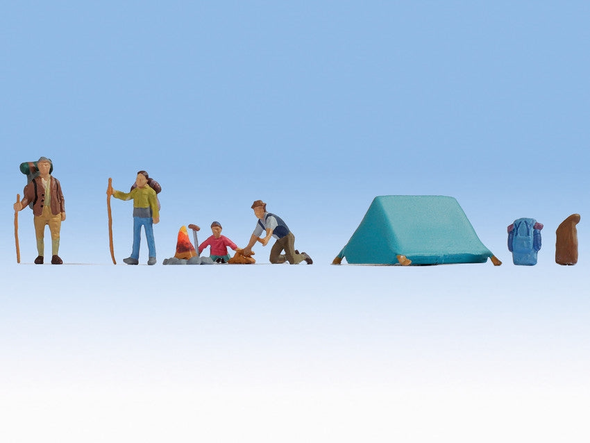 Noch Camping (4) Figure Set N36876
