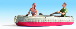Noch Dinghy with Figures N37815