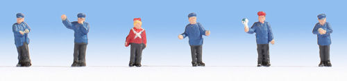 Noch German Railway Officials (6) Figure Set N44200
