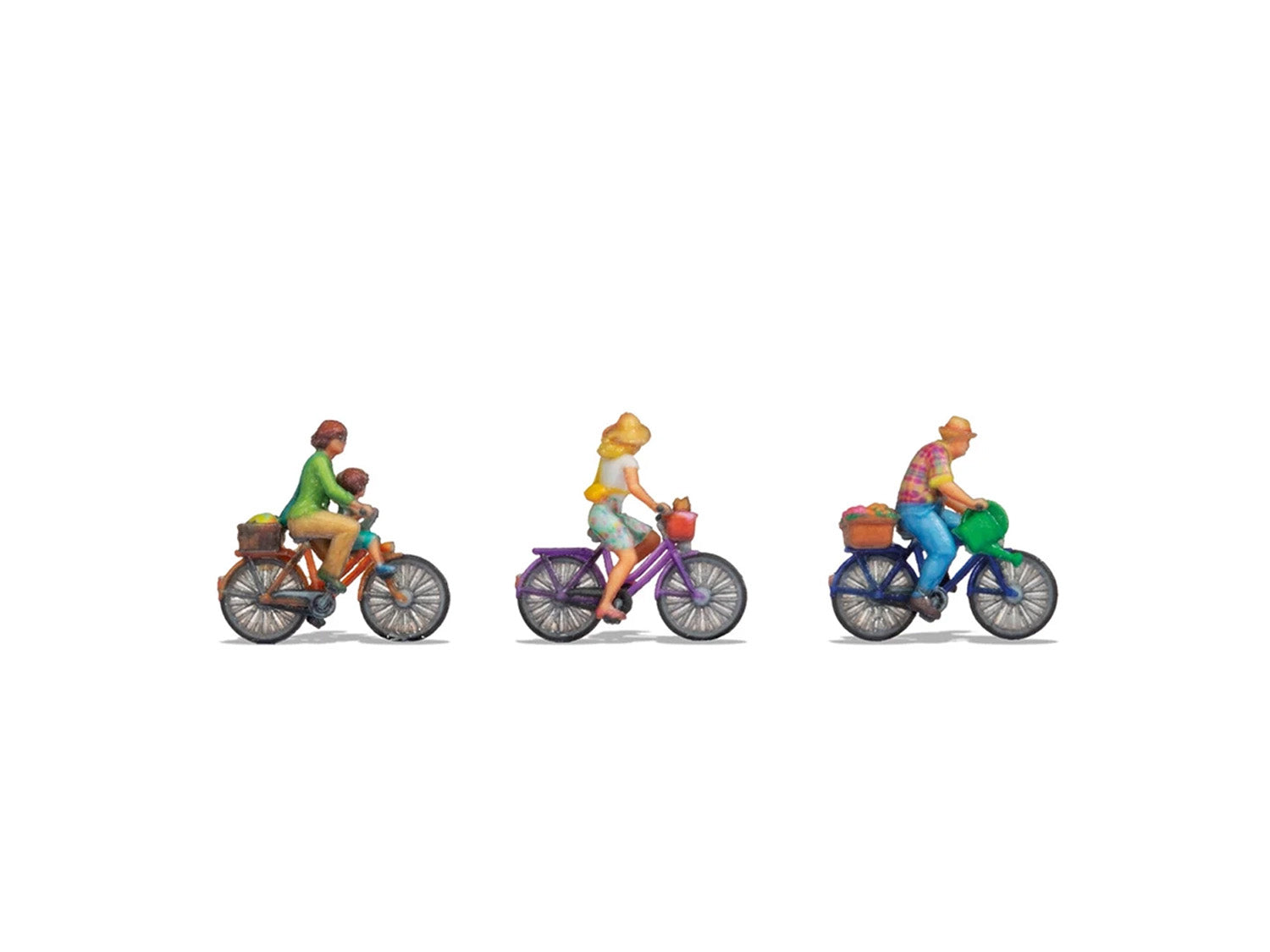 Noch Cyclists (3) 3D Master Figure Set N44532