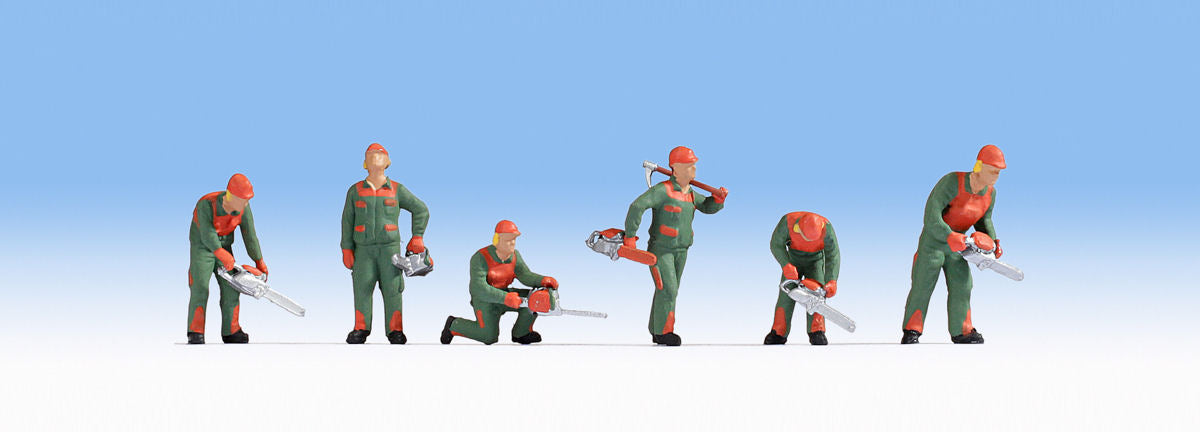 Noch Forest Workers (6) Figure Set N45061