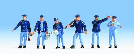 Noch Locomotive Drivers (3) and Shunters (3) Figure Set N45282