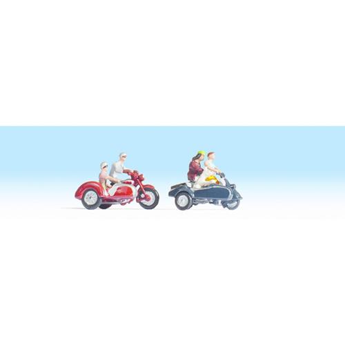Noch Motorcyclists (2x2) Figure Set N45905
