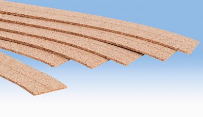 Noch Cork Trackbed 2mm (6) 2.8x50cm N50490