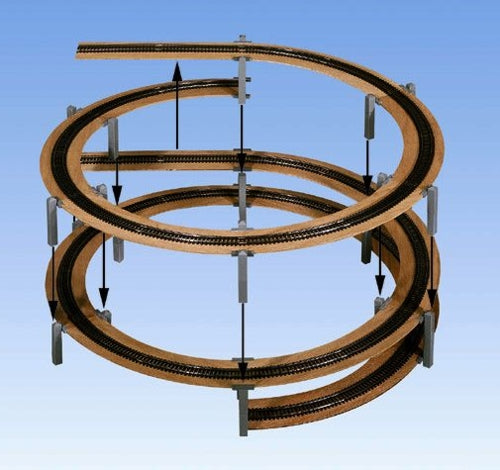 Noch Single/Double Track Standard Helix 515/579.3mm Radius N53009