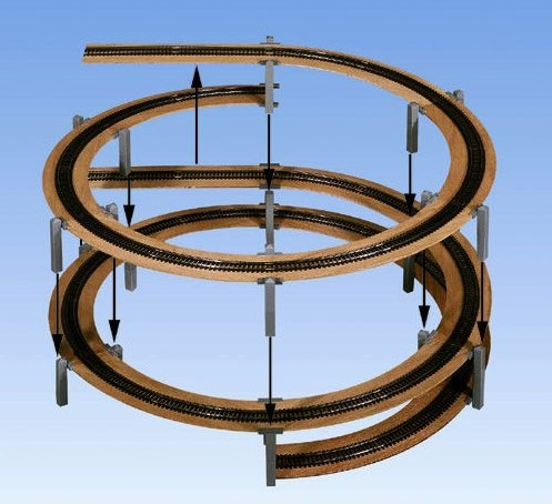 Noch Single/Double Track Add On Helix 329/362mm Radius N53127