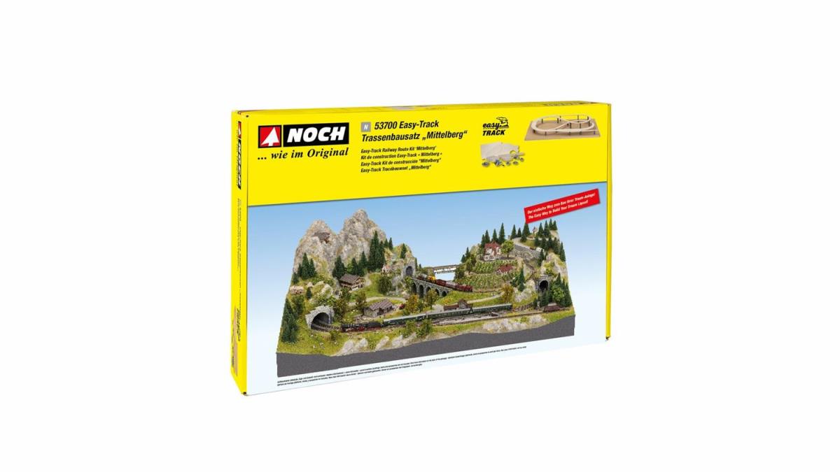 Noch Mittelberg Easy-Track Railway Route Kit N53700